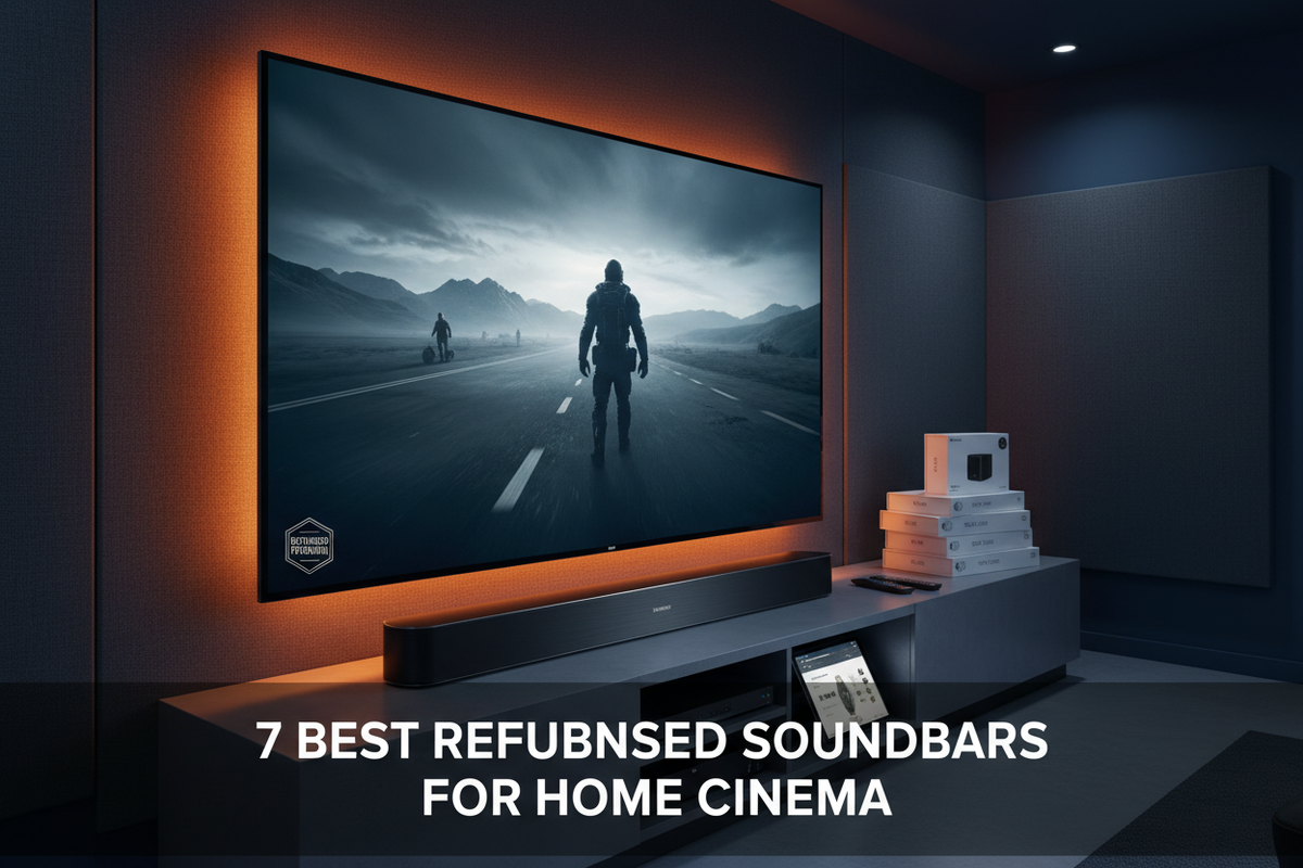 Las 7 Mejores Soundbars Refurbished para un Cine en Casa Épico