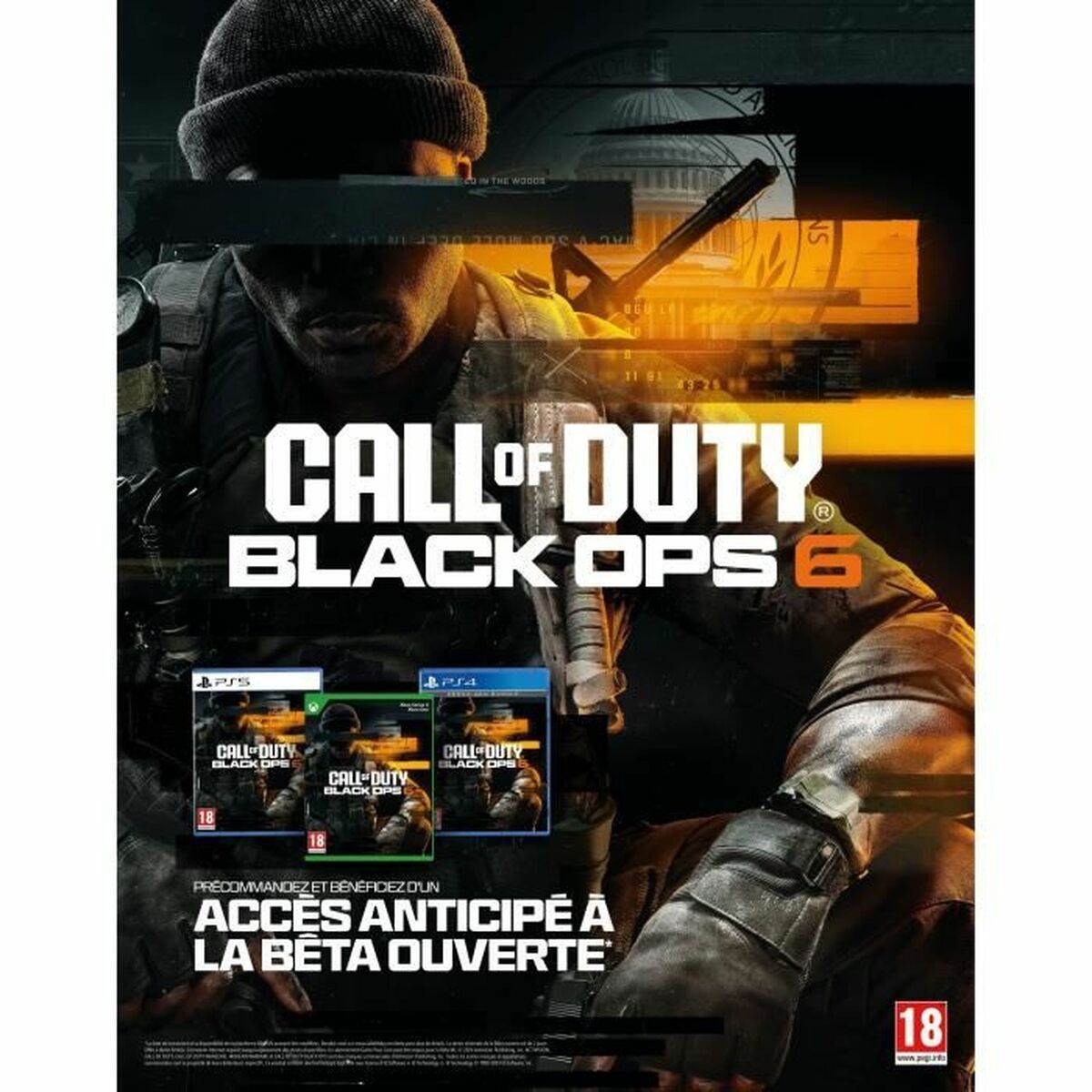 Activision Playstation 5 Video Game Activision Call Of Duty Black Ops 6 (Fr)