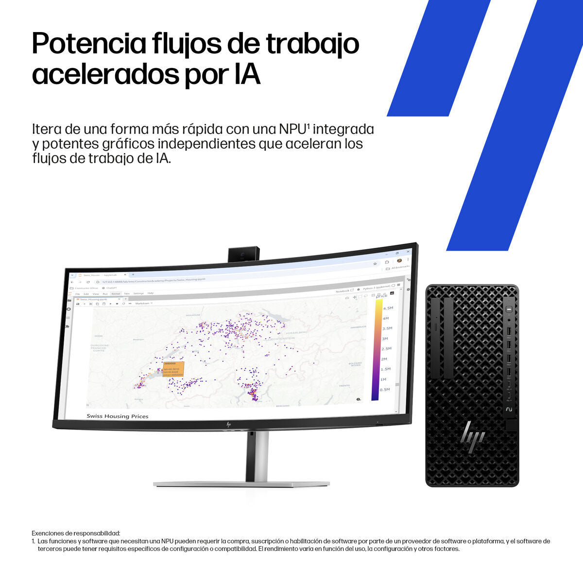 Hp Desktop Pc Hp Cm3T3Et#Abe 32 Gb Ram Ultra 7-265 Geforce Rtx 5060