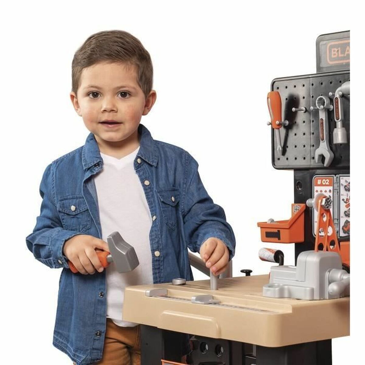 Smoby Set Of Tools For Children Smoby Black + Decker