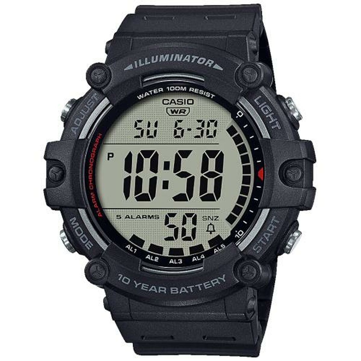 Casio Men's Watch Casio Ae-1500Wh-1Avef Black