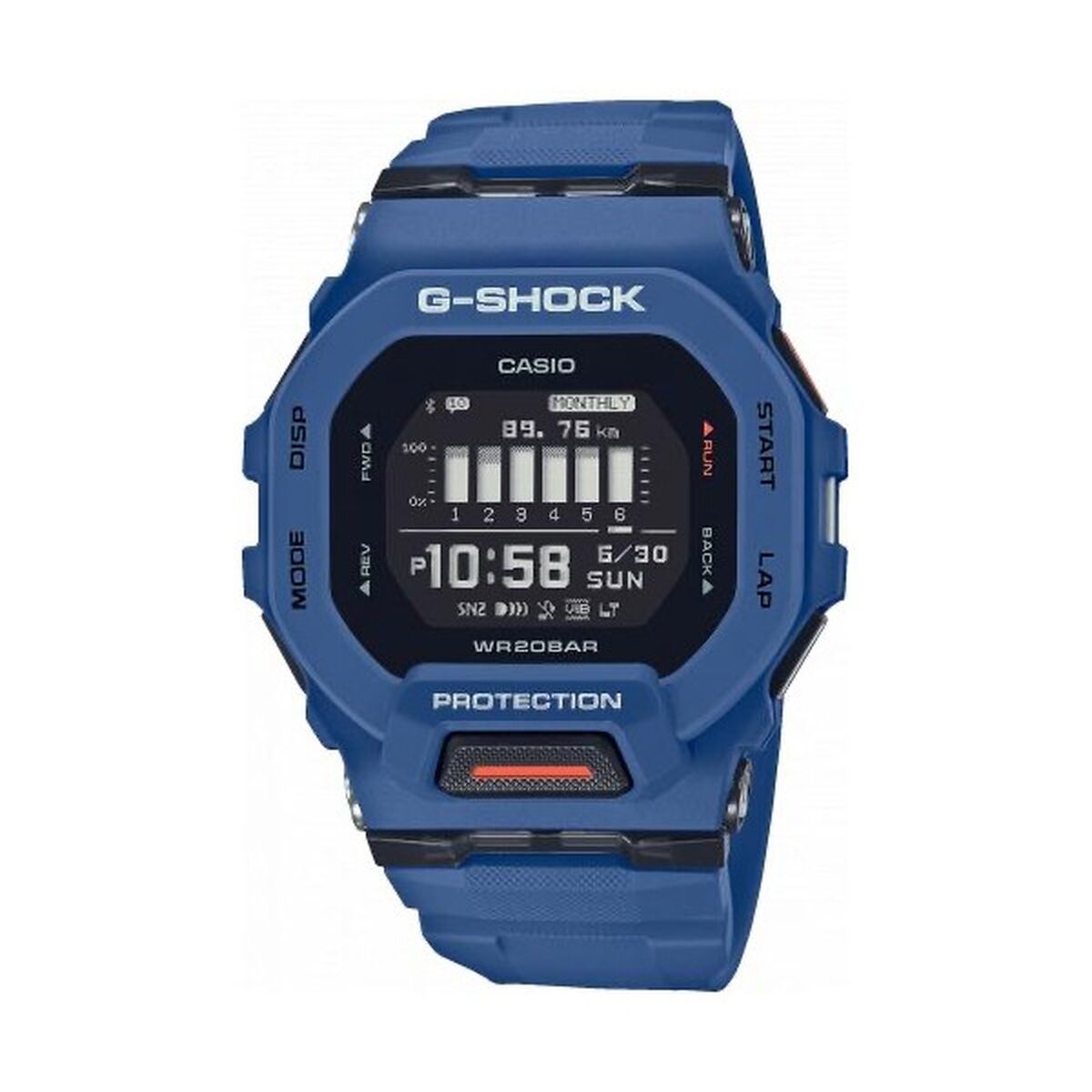 Casio Smartwatch Casio G-Squad Step Tracker Bluetooth® ***Special Price*** Blue Black