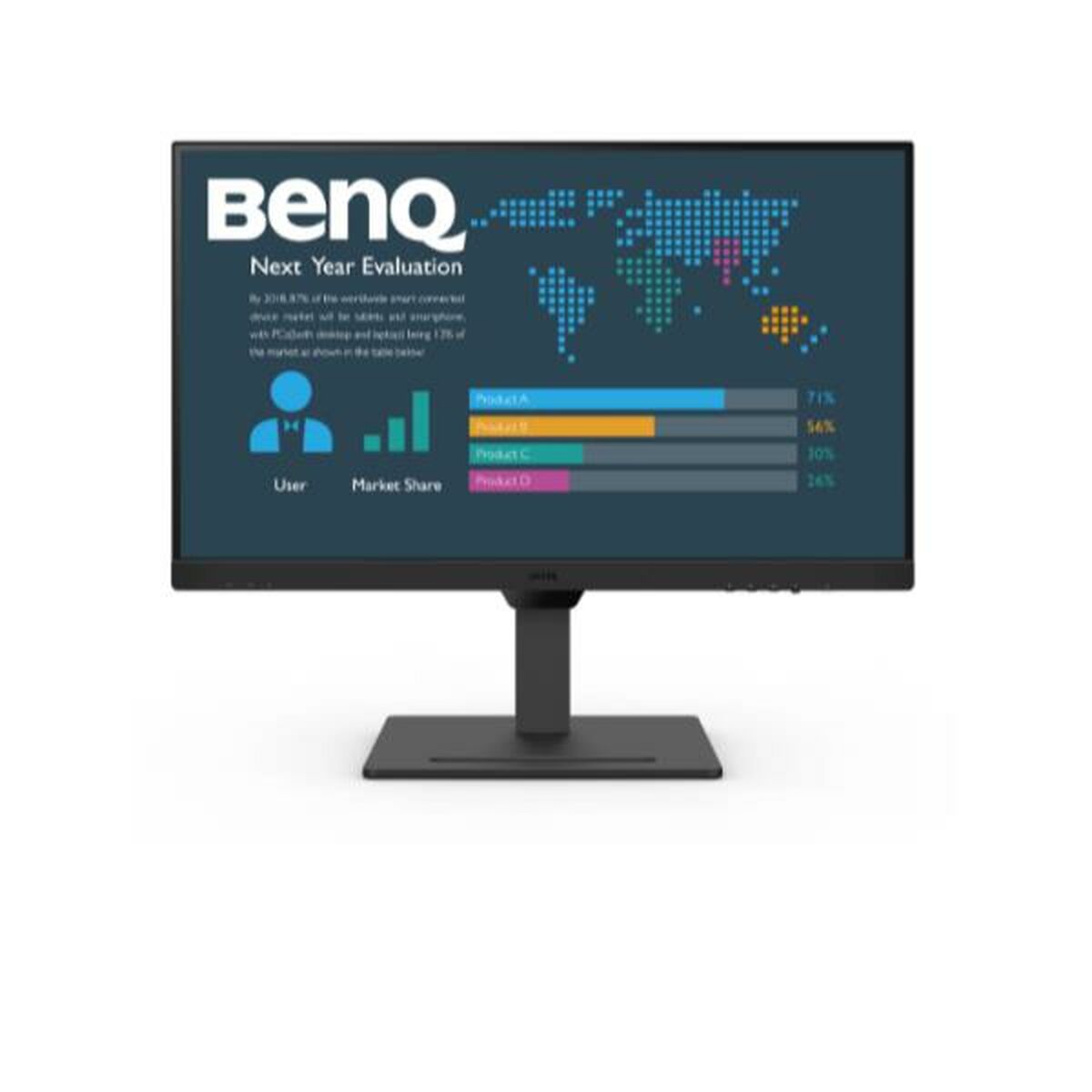 Benq Monitor Benq 9H.lllla.tpe Quad Hd 27" 75 Hz