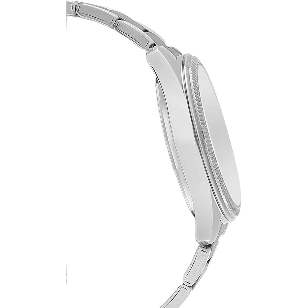 Casio Men's Watch Casio Date Black Silver (Ø 39 Mm)