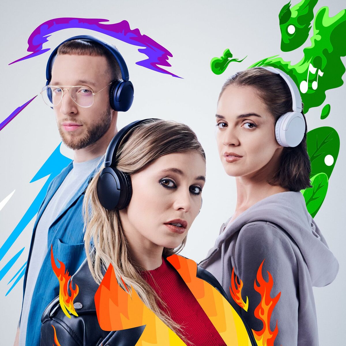 Panasonic Headphones With Microphone Panasonic Rbhf630Bew Blan White