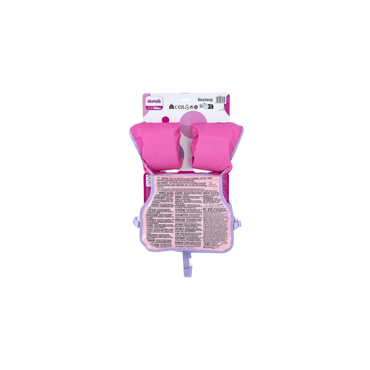 Swimming Goggles Bestway Pink M/L 19-30 kg