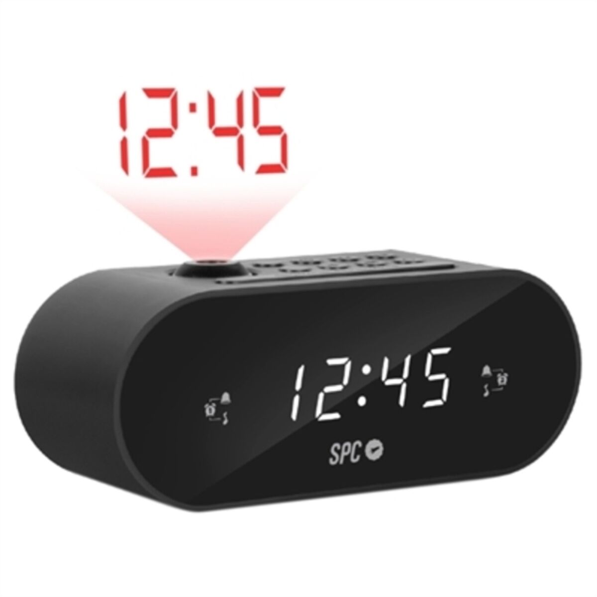 Spc Radio Alarm Clock With Lcd Projector Spc 1