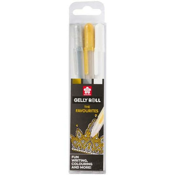 Gel pen Talens POXPGBMIX3A White (3 Units) (Refurbished A+)