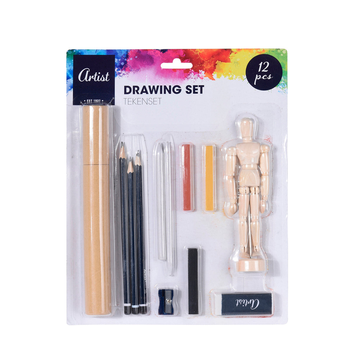 Drawing Set Artist (12 Pcs)