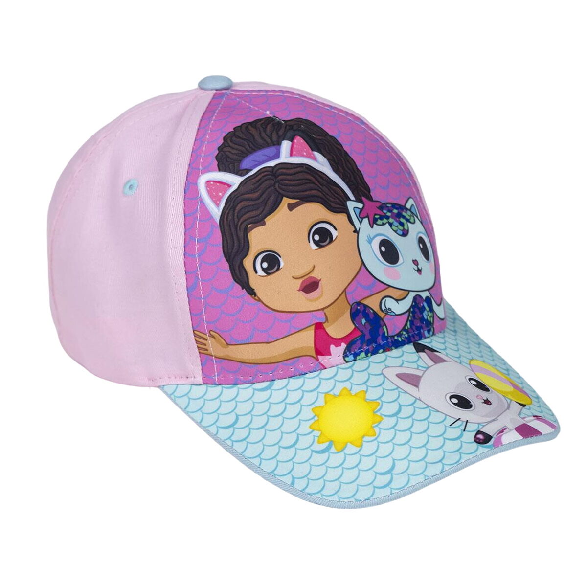 Child Cap Gabby's Dollhouse Turquoise