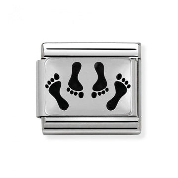 Woman's charm link Nomination NN C Silver