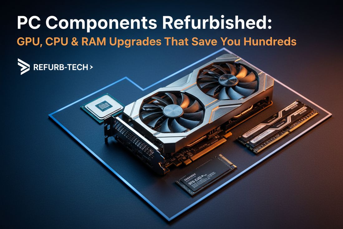 PC Components Refurbished: GPU, CPU & RAM Upgrades That Save You Hundreds
