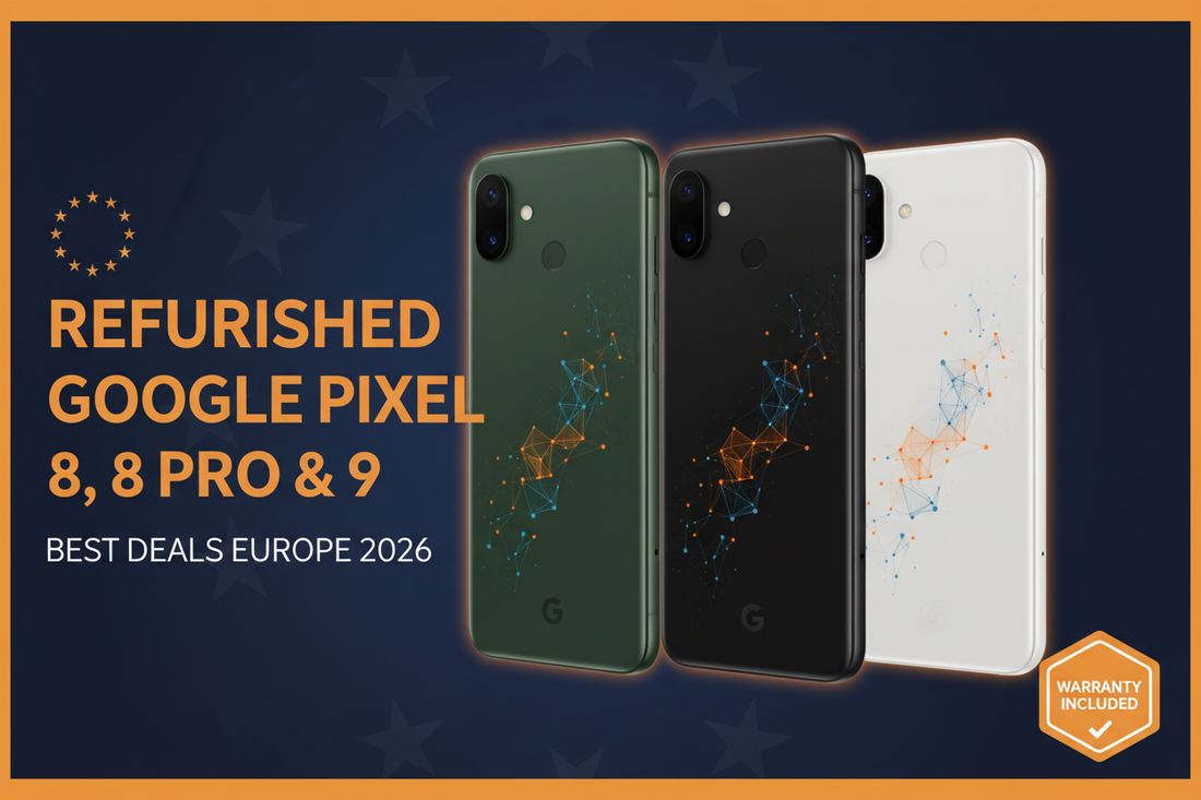 Refurbished Google Pixel Phones in Europe 2026 – Pixel 8, 8 Pro & 9 Deals with Warranty