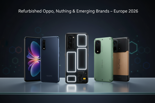 Refurbished Oppo, Nothing & Emerging Phone Brands Europe 2026 – Unique Android Alternatives