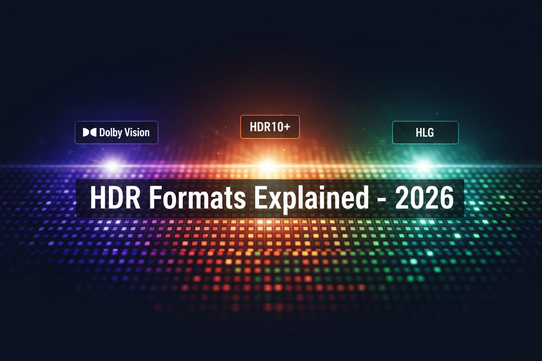 Smart TV HDR Formats 2026 – Dolby Vision vs HDR10+ vs HLG Complete Guide for Europe