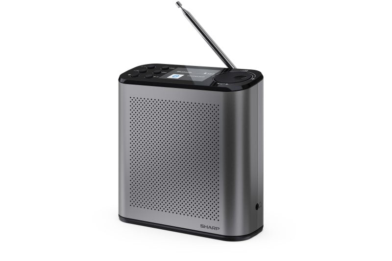 Sharp Radio DR-P530 Dab+/Bt With Integr. Battery Black