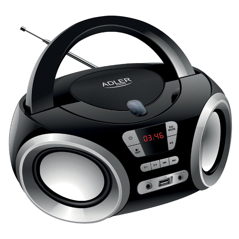 Adler Reproductor Cd / MP3 Ad 1181 (boombox)