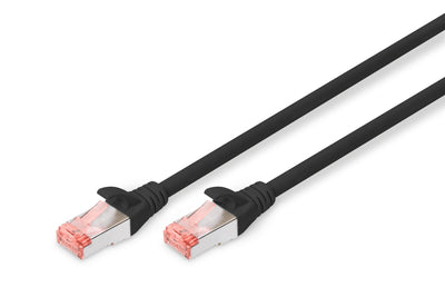 Digitus Network Cable AWG27 CAT.6 S/FTP Lszh 0.50M Black DK-1644-005/Bl — image 1