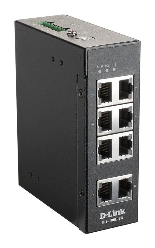 D-link DIS-100E-8W Switch Industrial 8X10/100Mbps