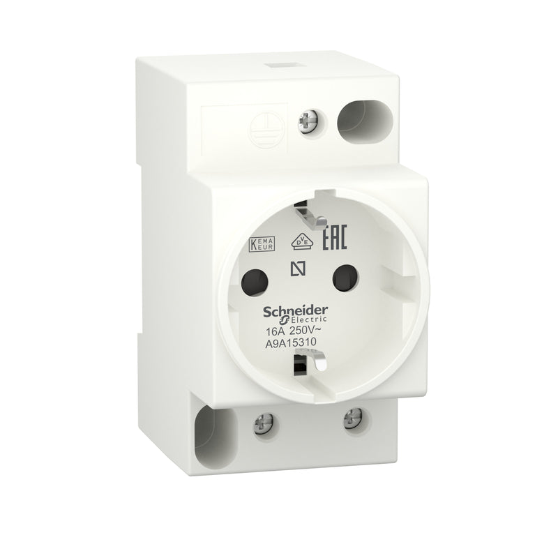 Schneider Electric Socket Power Din 49440 16A 2P + And 250V A9A15310
