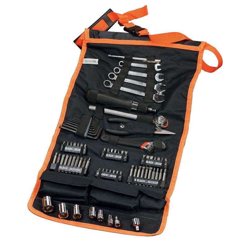 Black & Decker A7063-QZ Set Of Tools Mecanicas 76 Pieces
