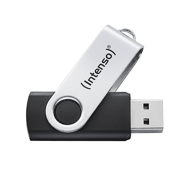 Intego Office Line 32GB, USB Stick Silver/Black, USB-A 3.2 3543480