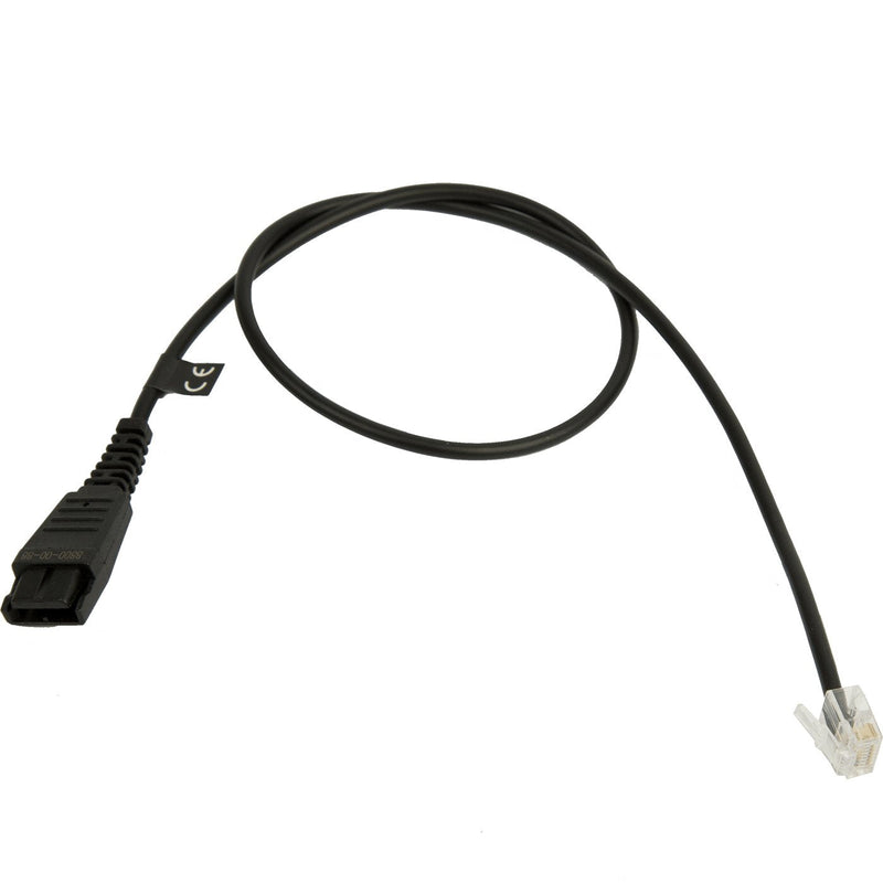 Jabra 8800-00-88 Cable Telefónico 0,5M Black