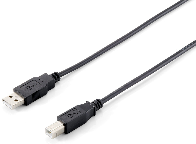 Equip USB Cable 2.0A/B Printer 1.80M Black