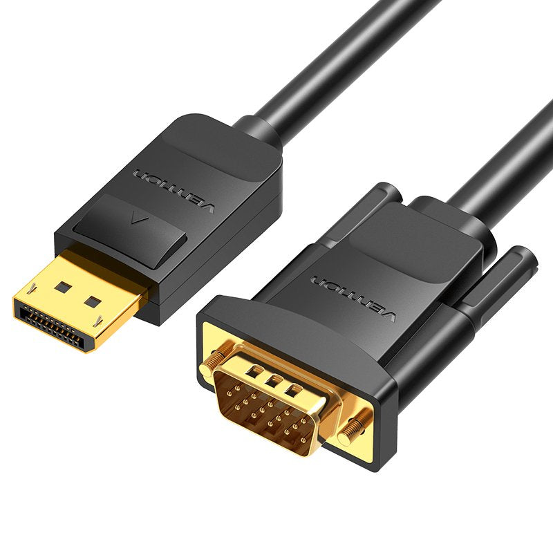 Vention Cable Converter Hblbh DisplayPort Male VGA Male 2M Black