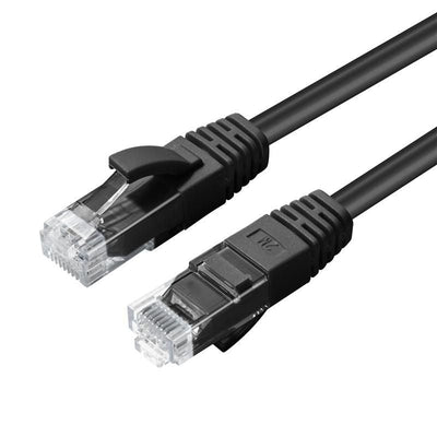 Microconnect MC-UTP6A02S Network Cable Black 2M CAT.6A U/UTP [UTP] — image 1