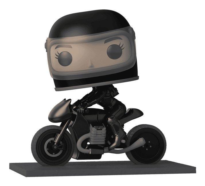 Figura Pop Movies DC Comics The Batman Selina Kyle On Motorcycle
