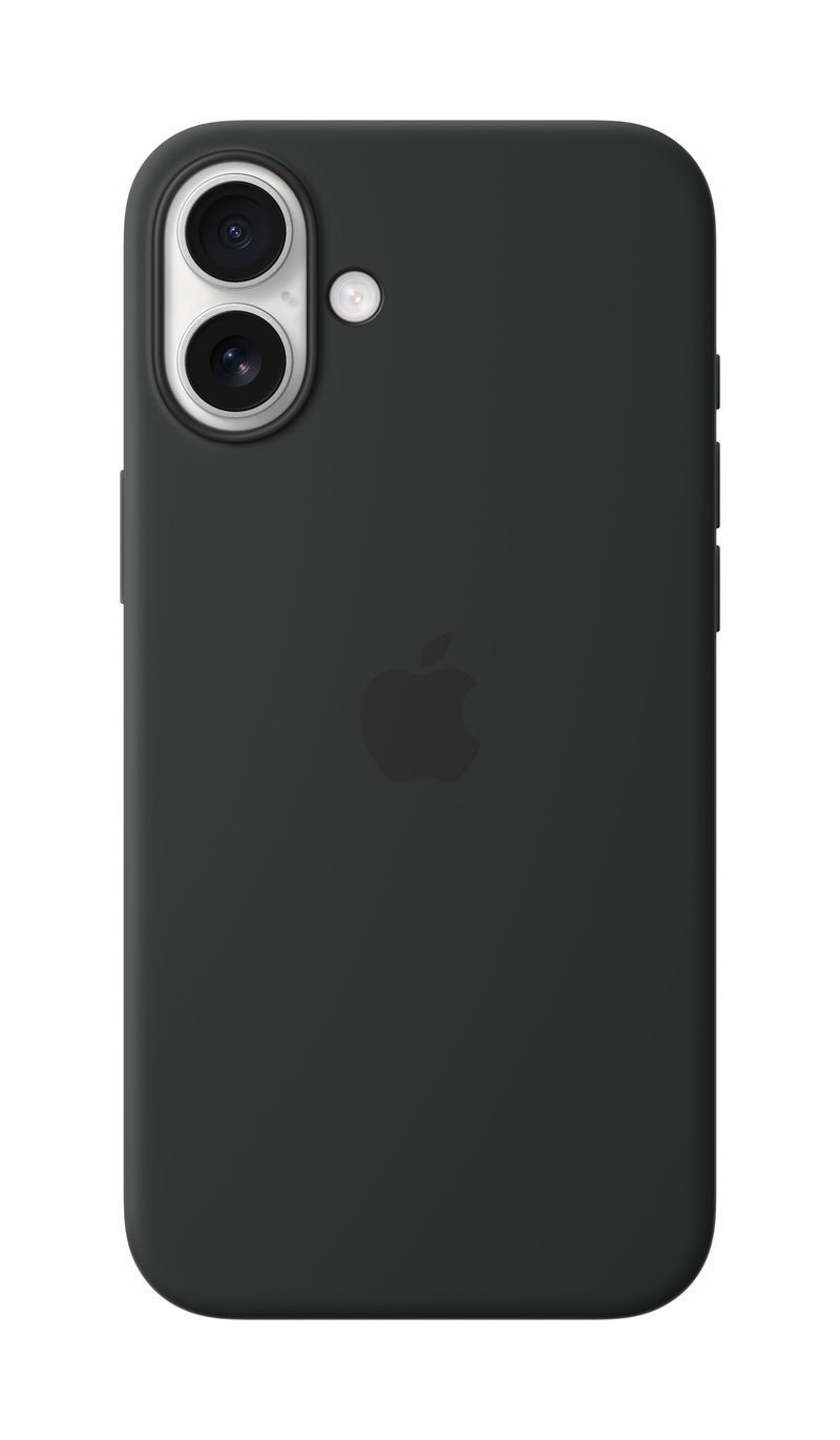 Apple Case Iphone 16 Plus Silicone With Magsafe - Black