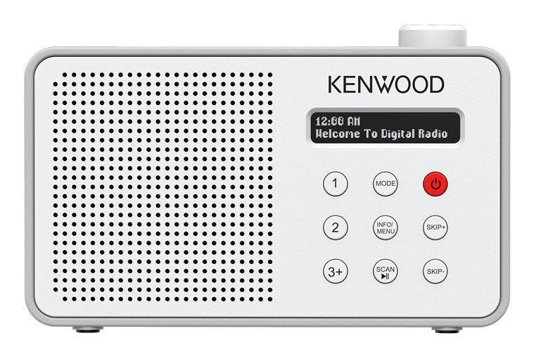 Kenwood Radio CR-M25DAB-W Laptop Digital White
