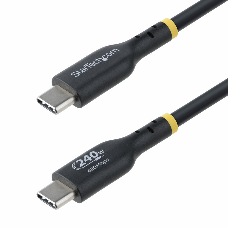 StarTech.com 4M USB C Charging Cable Usb-if Certified USB-C Cable 240W - USB Typ-c-cable - 24 Pin USB-C Zu 24