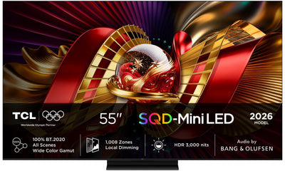 Tcl 55C8L Black TV Smart TV 55 4K UHD Sqd-mini LED — image 1