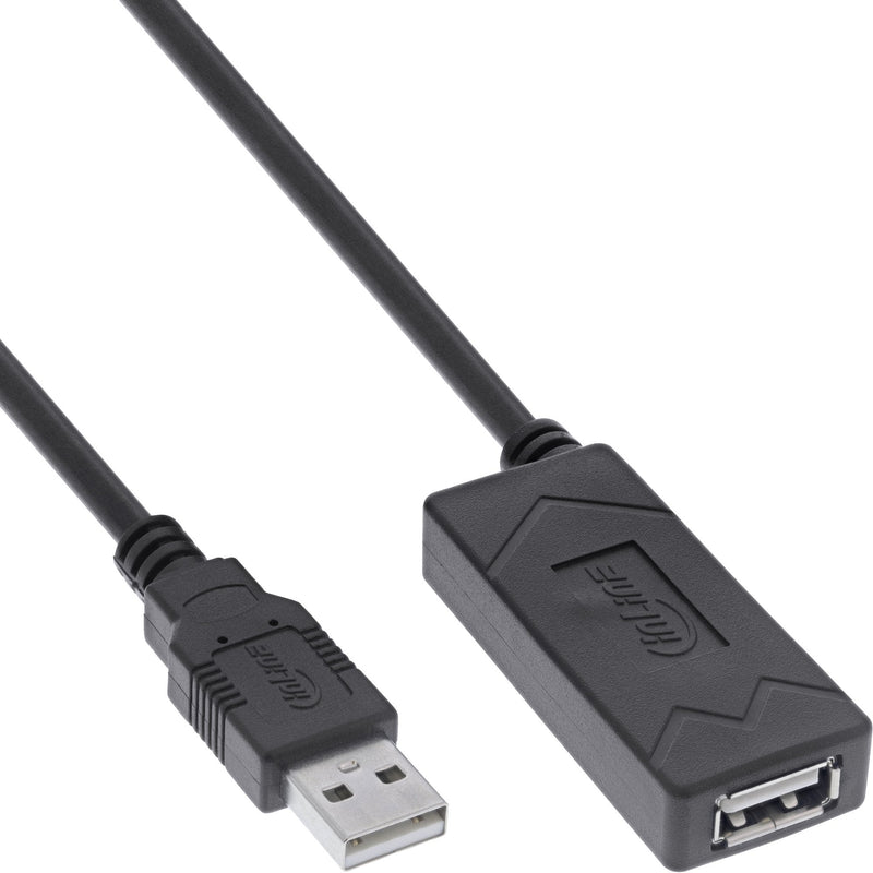 Inline® USB 2.0 Active Extension, USB-A Male/Female, 10M