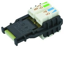 Telegärtner F00020A2131 Connector T568B Black — image 1