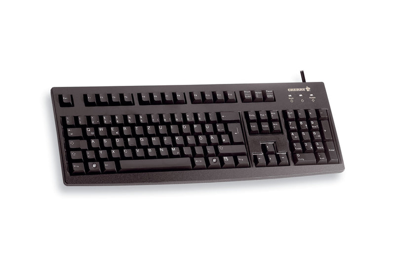 Cherry Keyboard German G83-6105, Standard Alámbrico, Usb, Qwertz, Black