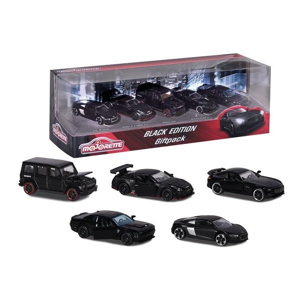 Set 5 Coches Negro
