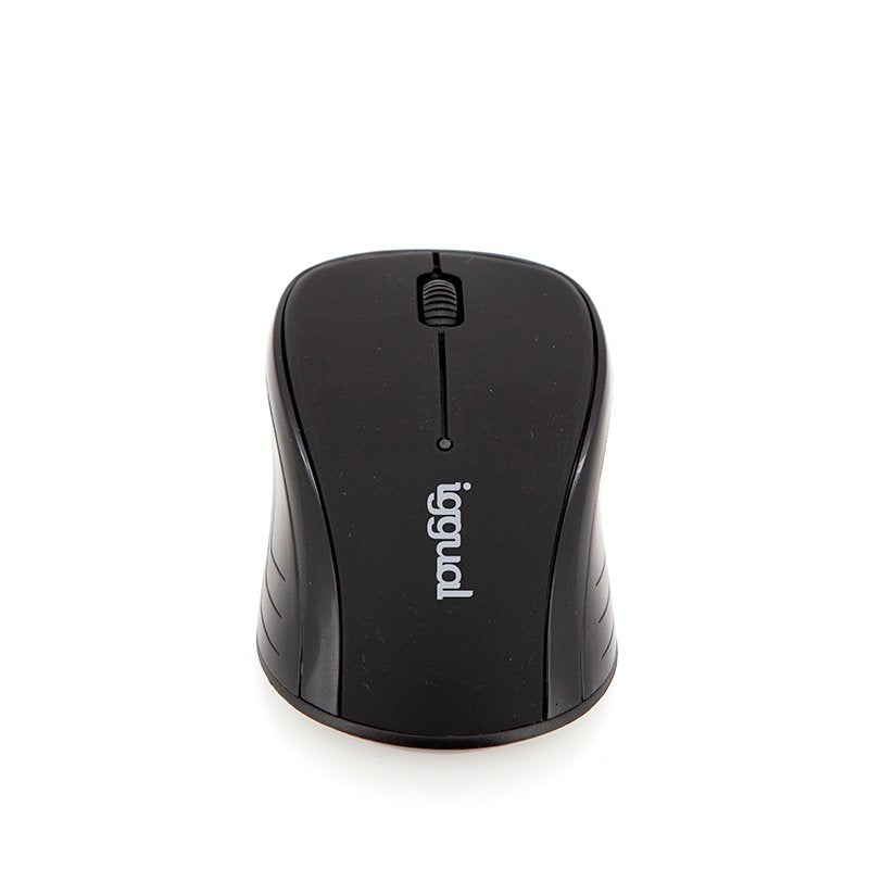 Iggual Wireless Mouse WOM-BASIC-1200DPI Black