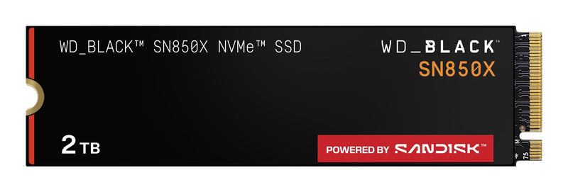 Western Digital Drive SSD Wd Black SN850X 2TB M.2 2280 PCIE 4.0