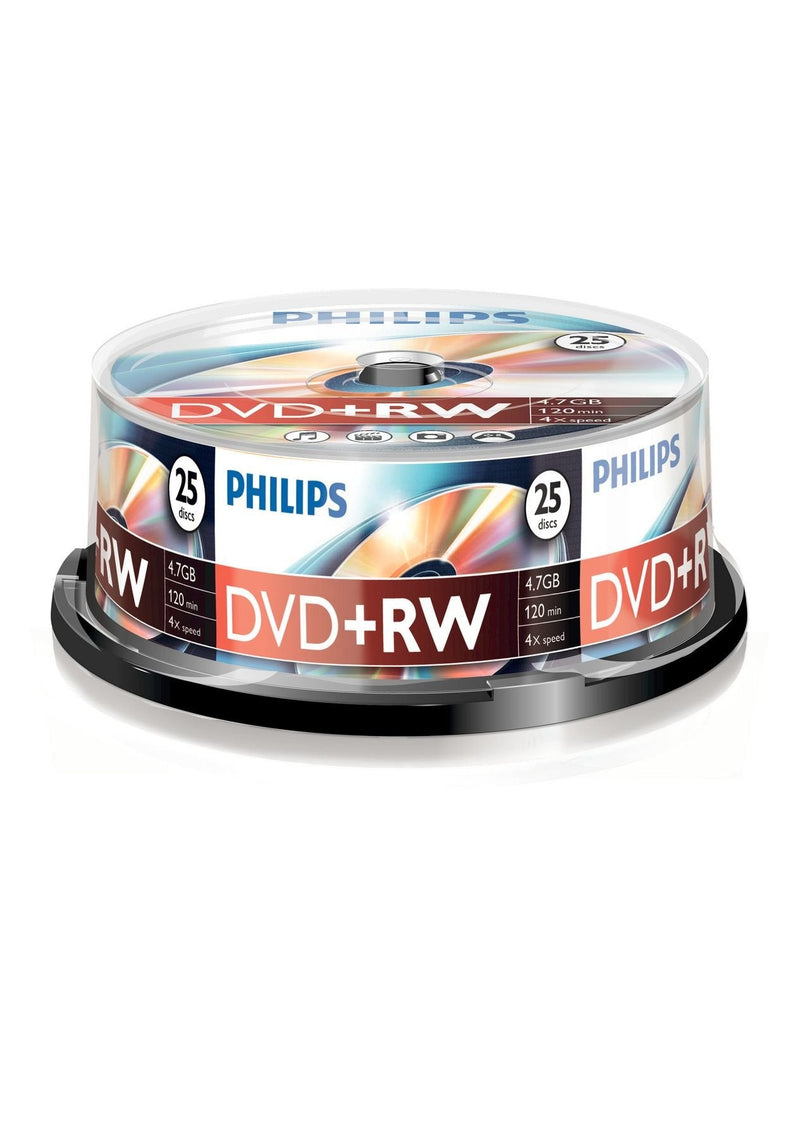 Philips 1X25 Dvd + Rw 4,7GB 4X Sp