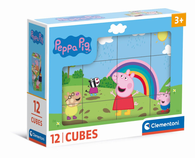 Puzzle Bucket Peppa Pig 12PZS