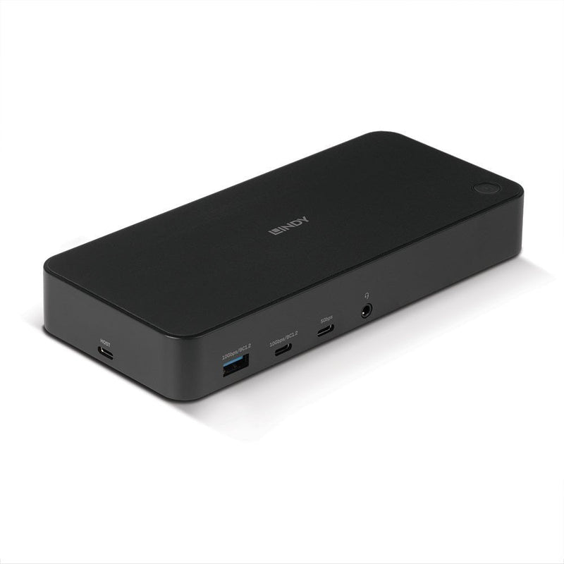 Lindy Dst-pro Universal Acoplamiento USB 3.2 Gen 2 (3.1 Gen 2) Type-c Black