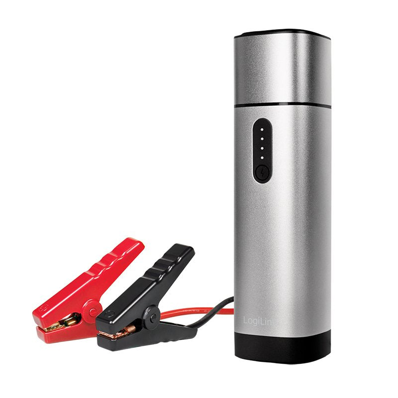 Logilink Powerbank 10000MAH 2x USB-A 10W Silver