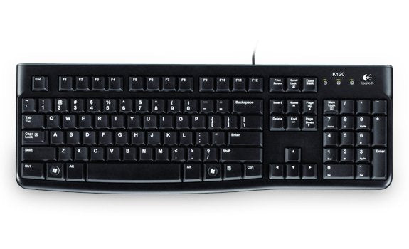 Logitech Keyboard Italian Keyboard K120 For Business USB QWERTY Black