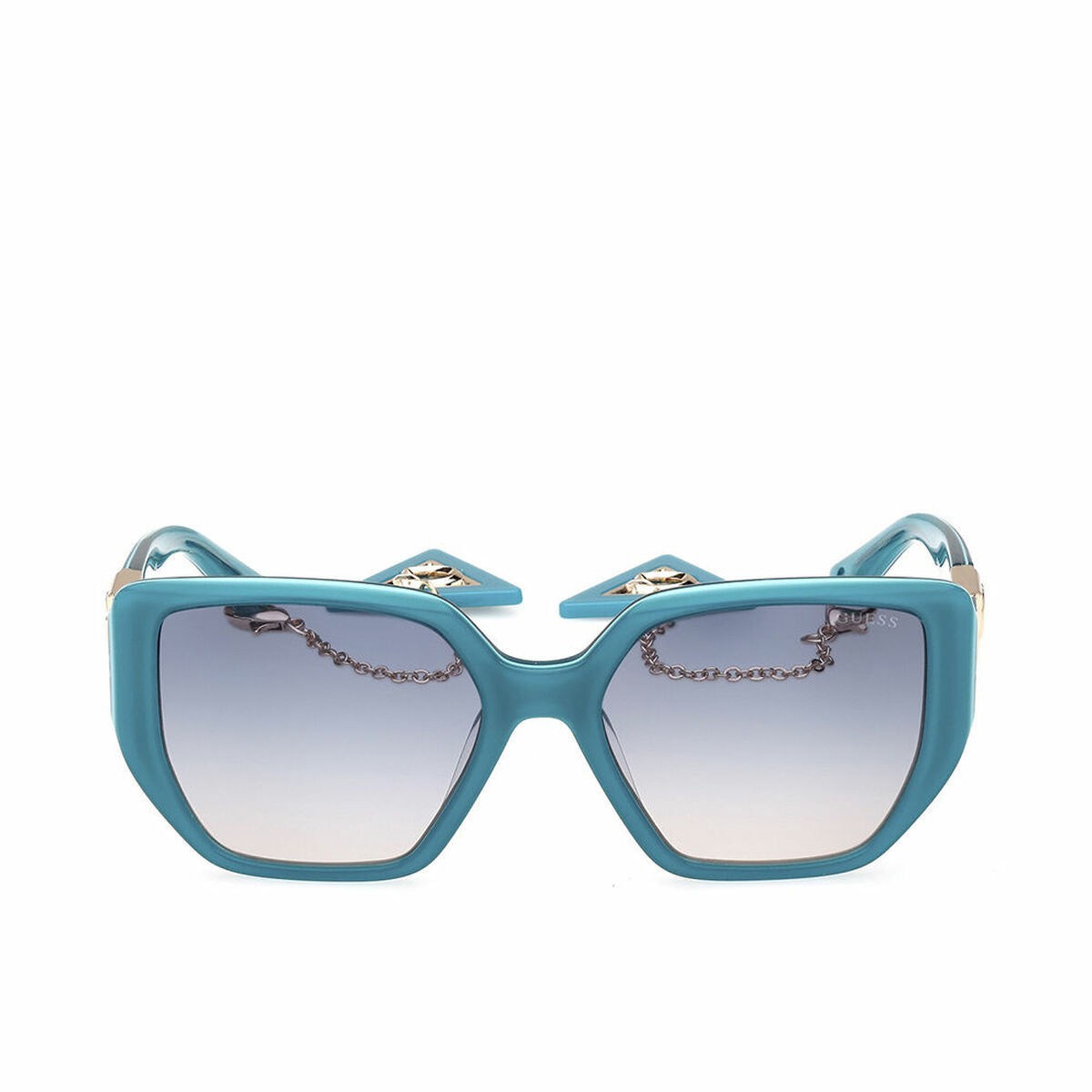 Guess Ladies' Sunglasses Guess W Turquoise Ø 55 Mm
