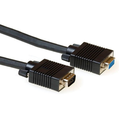 1.8 Metre High Performance VGA Extension Cable Male-female Black — image 1