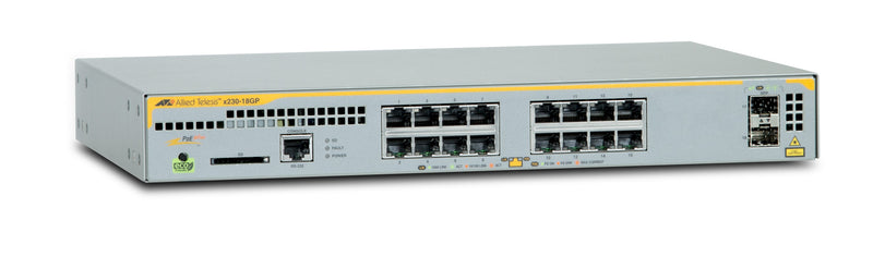 Allied Telesis AT-X230-18GP-50 Gestionado L2 + Gigabit Ethernet (10/100/1000) Energía Sobre Ethernet (PoE) Gre