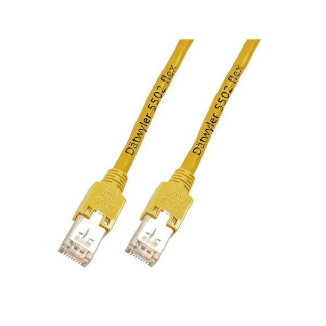 Efb RJ45 Network Cable CAT.5E S UTP Pvc Dtwyler 5502 TM11 Yellow 1,5M